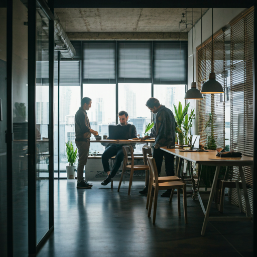 Developers collaborating